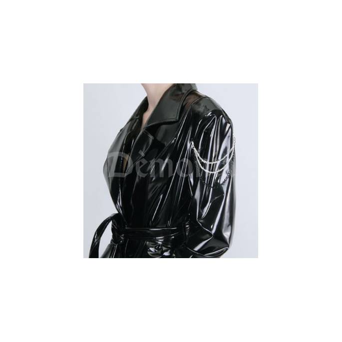 TRENCH VINYLE CHAINES