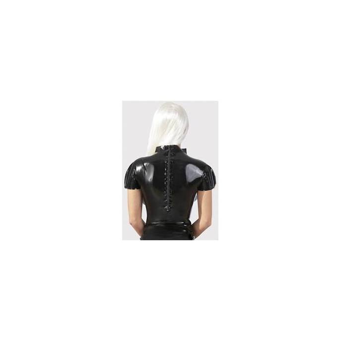 T-SHIRT LATEX BOOBS SCHWARZ