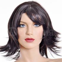 SHORT BROWN WIG