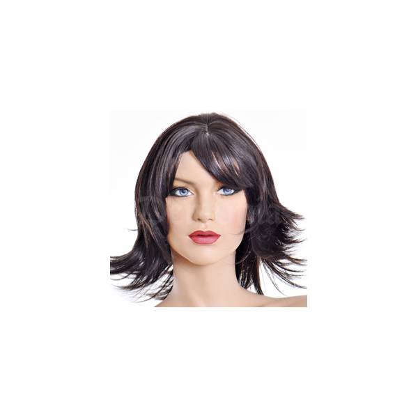 SHORT BROWN WIG