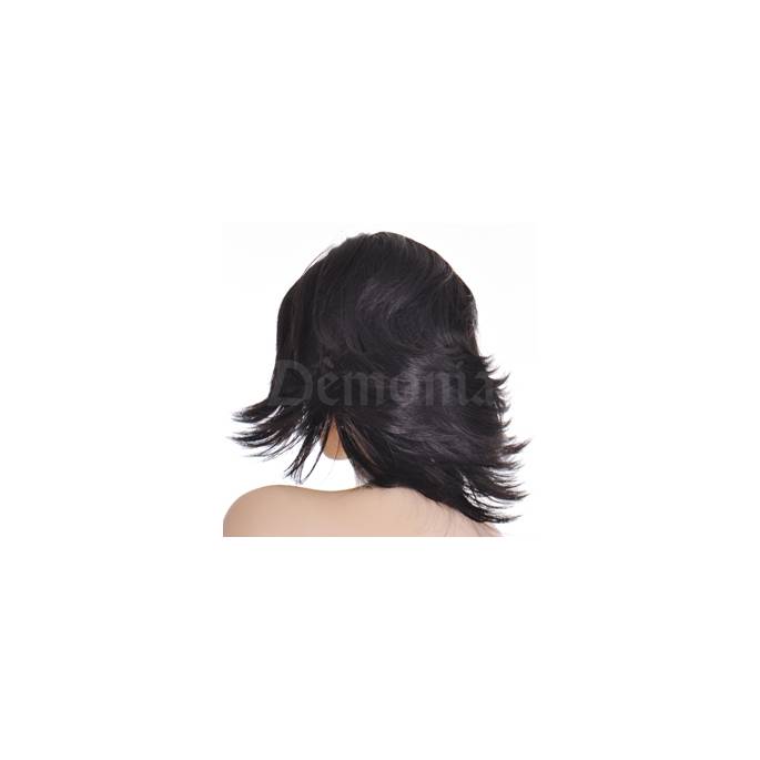 SHORT BROWN WIG