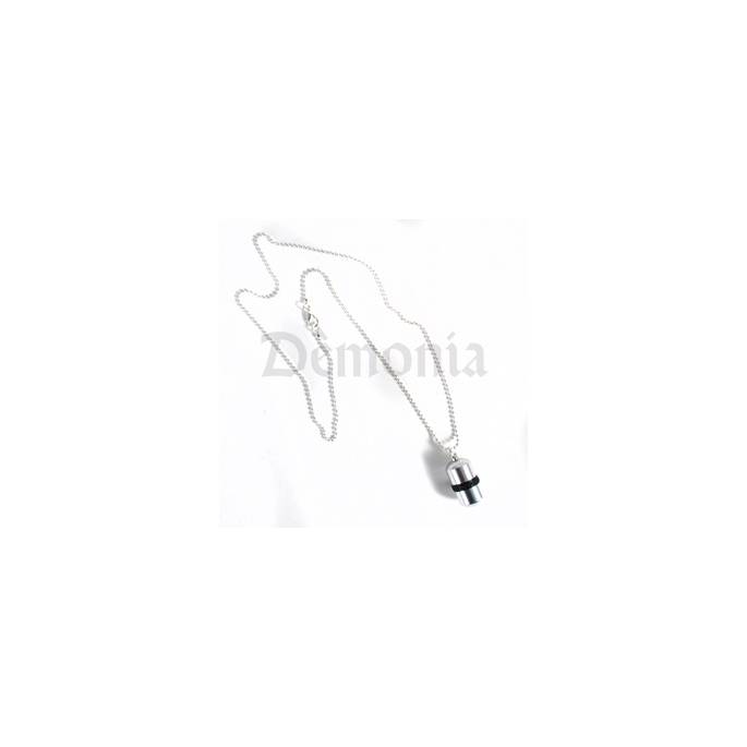 MINI VIBRATOR NECKLACE SILVER