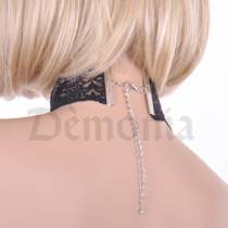 SCHWARZE SPITZENKETTE