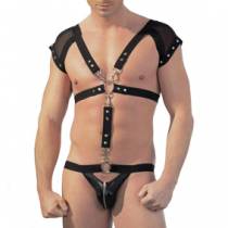 ARNÉS CORPORAL Y SUSPENSORIO PARA HOMBRE