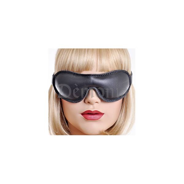 LEDERMASKE DOPPELTES MOLLETONNE