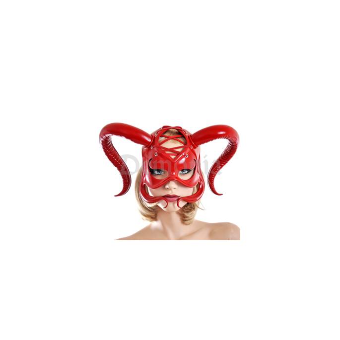 MASQUE BELIER EN CUIR