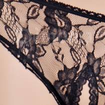 CULOTTE OUVERTE EN DENTELLE