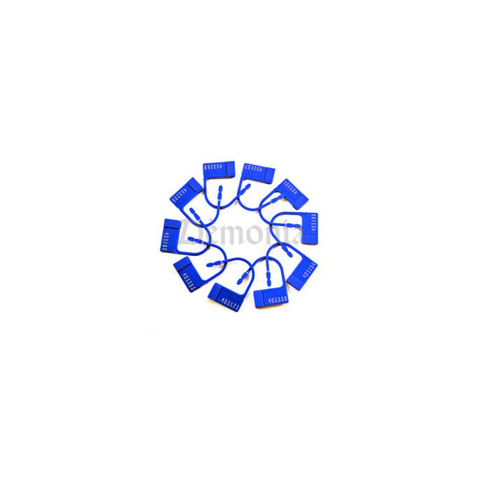 SET DE 10 CADENAS NUMEROTES BLEUS