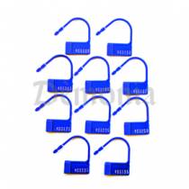 SET MIT 10 BLAUEN ZAHLENSCHLÖSSERN