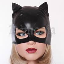 MASQUE PETIT CHAT LAQUE NOIR