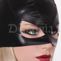 MASQUE PETIT CHAT LAQUE NOIR