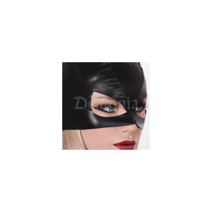 MASQUE PETIT CHAT LAQUE NOIR