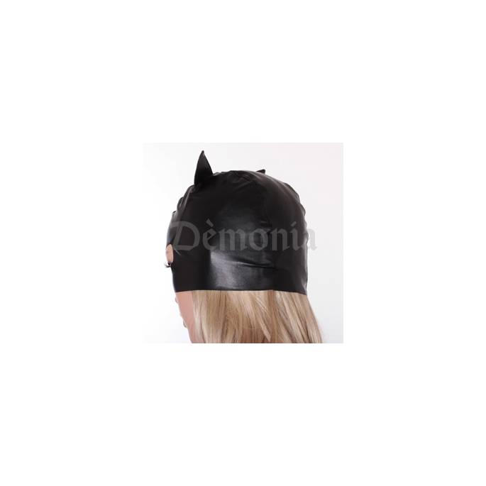 MASQUE PETIT CHAT LAQUE NOIR