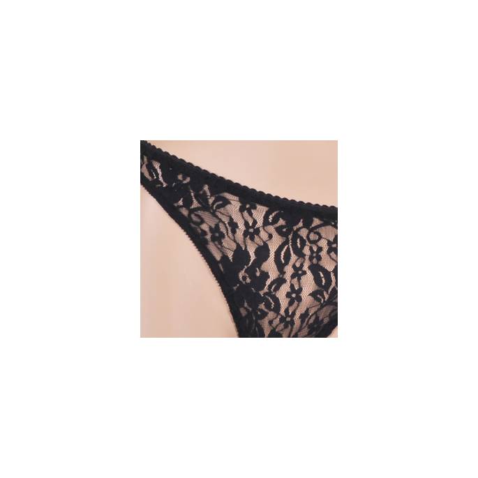 BRAGAS TANGA DE ENCAJE