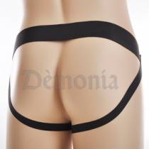 LEATHER JOCK STRAP AND ZIP