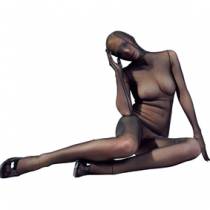 ZENTAI NEGRO TRANSPARENTE