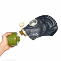 MASQUE A GAZ EN LATEX AVEC FILTRE