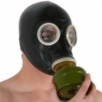 MASQUE A GAZ EN LATEX AVEC FILTRE