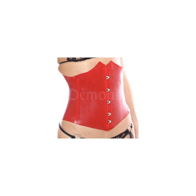 SERRE TAILLE LATEX ROUGE