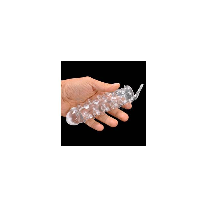 TRANSPARENT PENIAN CASE + COCKRING