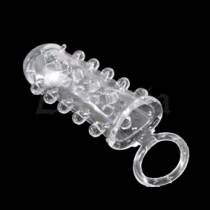 TRANSPARENT PENIAN CASE + COCKRING