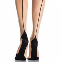 MEDIAS CUBANAS CARNE COUTURE T.U