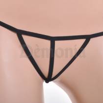 MINI TANGA CORDÓN NEGRO