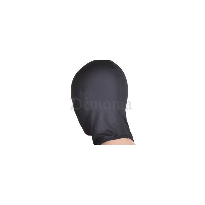 STRETCH HOOD WITH ZIP CLOSURE