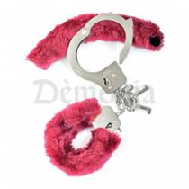 BAD KITTY FUR HANDCUFFS