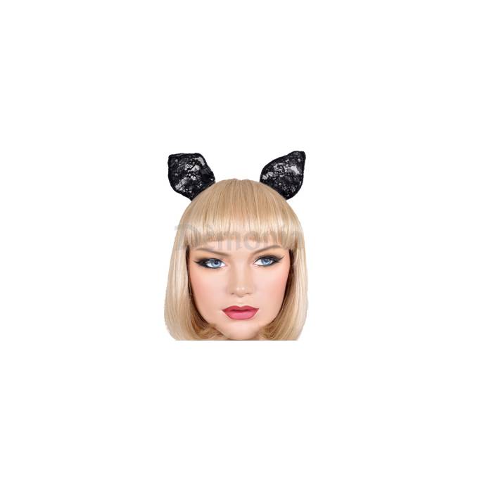 OREILLES CHAT DENTELLE