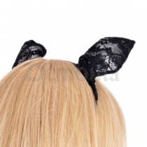 OREILLES CHAT DENTELLE