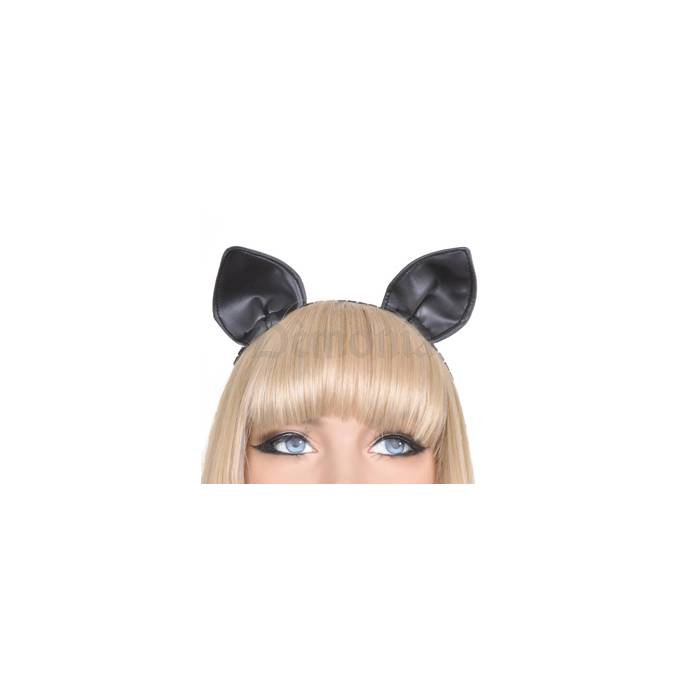 IMITATION LEATHER CAT EARS