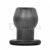 BLACK SILICONE TUNNEL PLUG