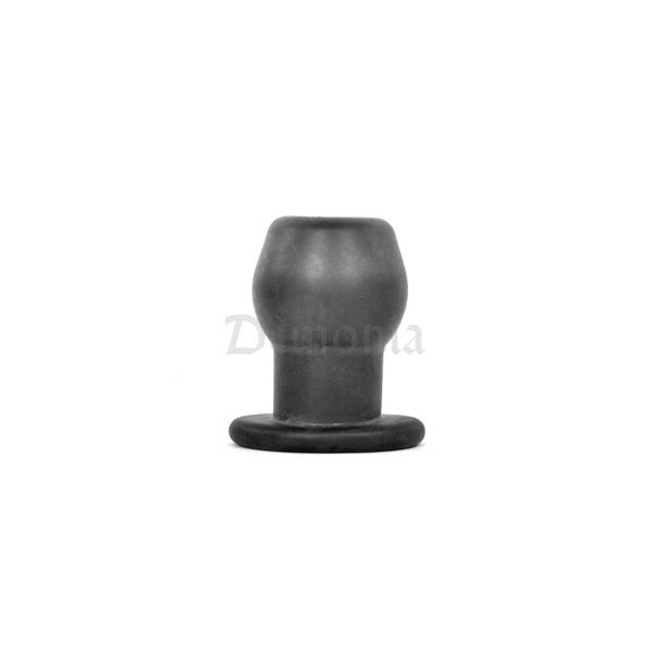 BLACK SILICONE TUNNEL PLUG