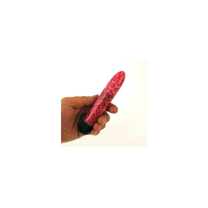 VIBRIERENDER DILDO LEOPARD ROSA