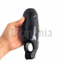 OPEN PENIAN CASE/SILICONE COCKRING