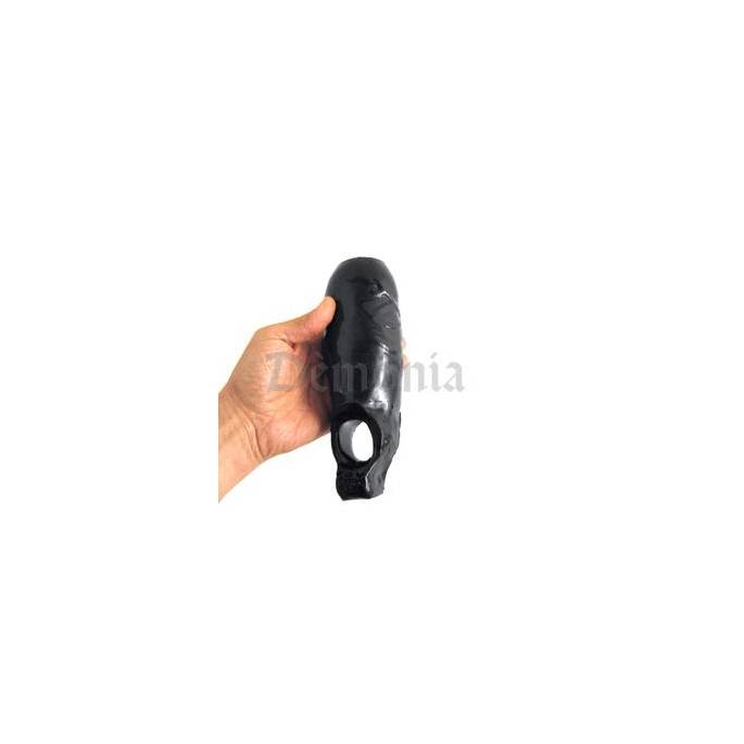 OPEN PENIAN CASE/SILICONE COCKRING