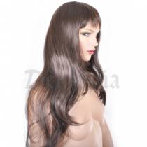 LANGE PERÜCKE KASTANIENBRAUN DIANE