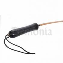 RATTAN BADINE + BLACK HANDLE