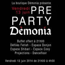 THE DEMONIA PRE-PARTY