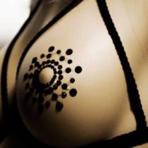 NIPPLES STICKER MIMI SCHWARZ