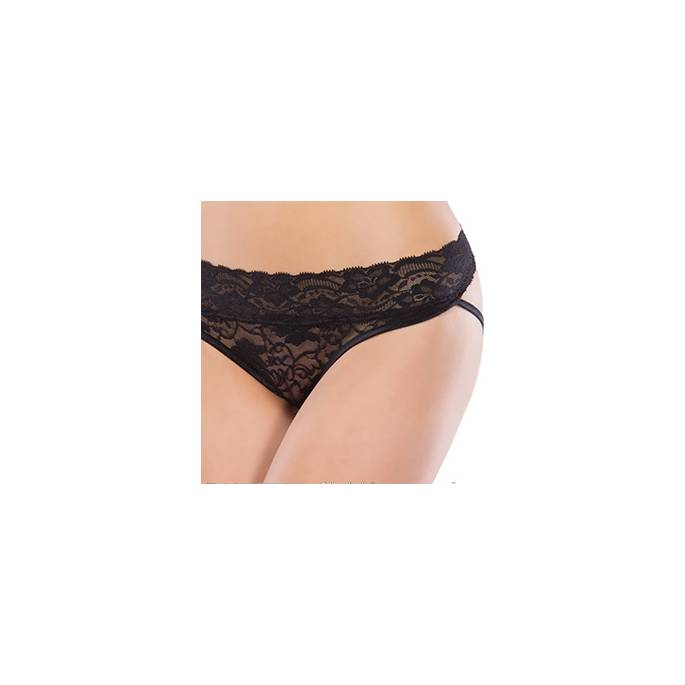 LACE AND BOW BANDED PANTIES