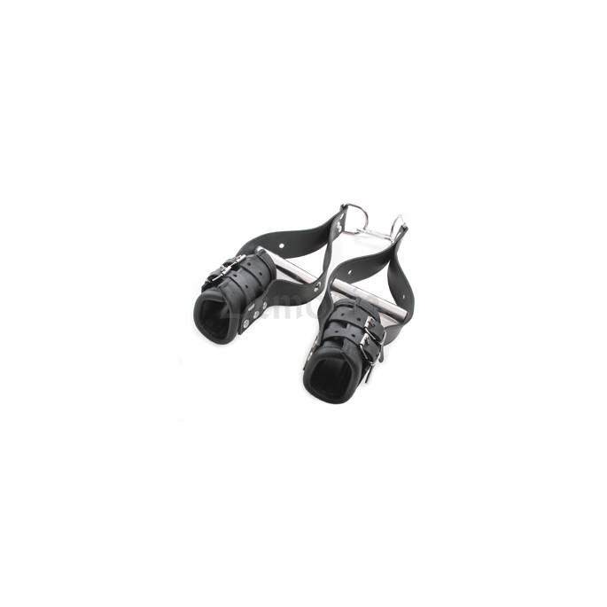 MENOTTES DE SUSPENSION CUIR - 2 SANGLES