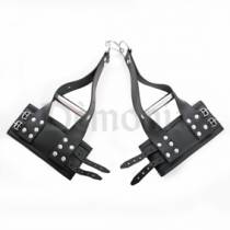 MENOTTES DE SUSPENSION CUIR - 2 SANGLES