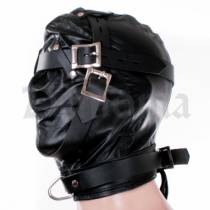 LEATHER HOOD WITH LOCK