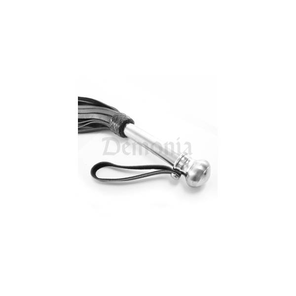 SCHWARZ-WEISSE VINYLHOSE