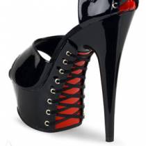 ESCARPINS CORSET OUVERTS