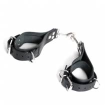 LEATHER HANDCUFFS BUCKLE