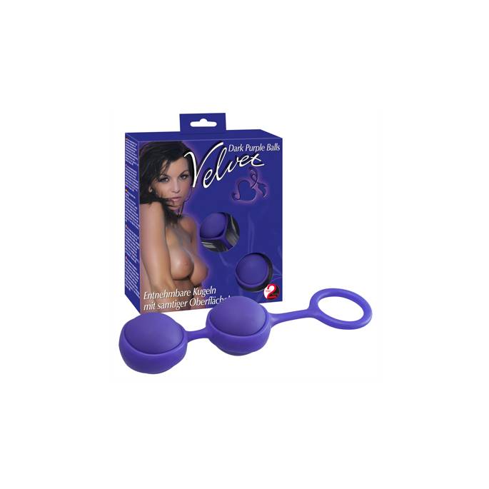 BOLAS DE GEISHA SILICONA MORADO