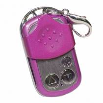 ROSAFARBENER MINI-VIBRATOR MIT FERNBEDIENUNG